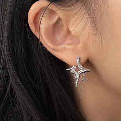 Asterism Crystal Geometry Earrings