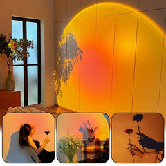 Luminous Sunset Halo Lamp