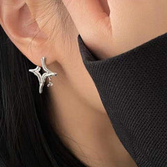 Asterism Crystal Geometry Earrings