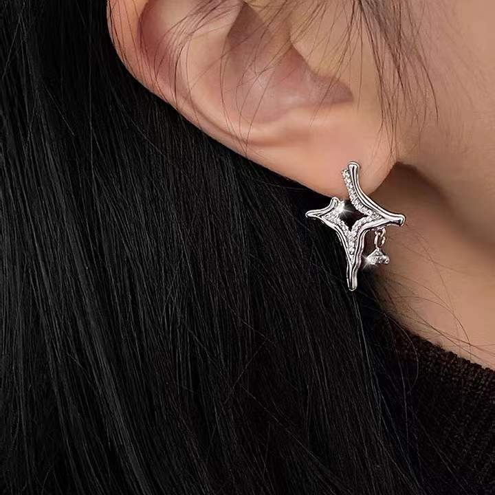 Asterism Crystal Geometry Earrings