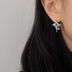 Asterism Crystal Geometry Earrings