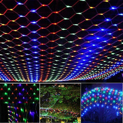 Illuminate Your Outdoors with Solar Net Mesh Fairy Lights