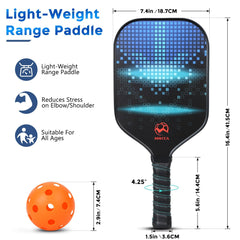 AcePro Graphite Pickleball Paddle Set