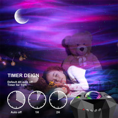 Northern Lights Star Projector: Immerse in the Aurora and Starry Night